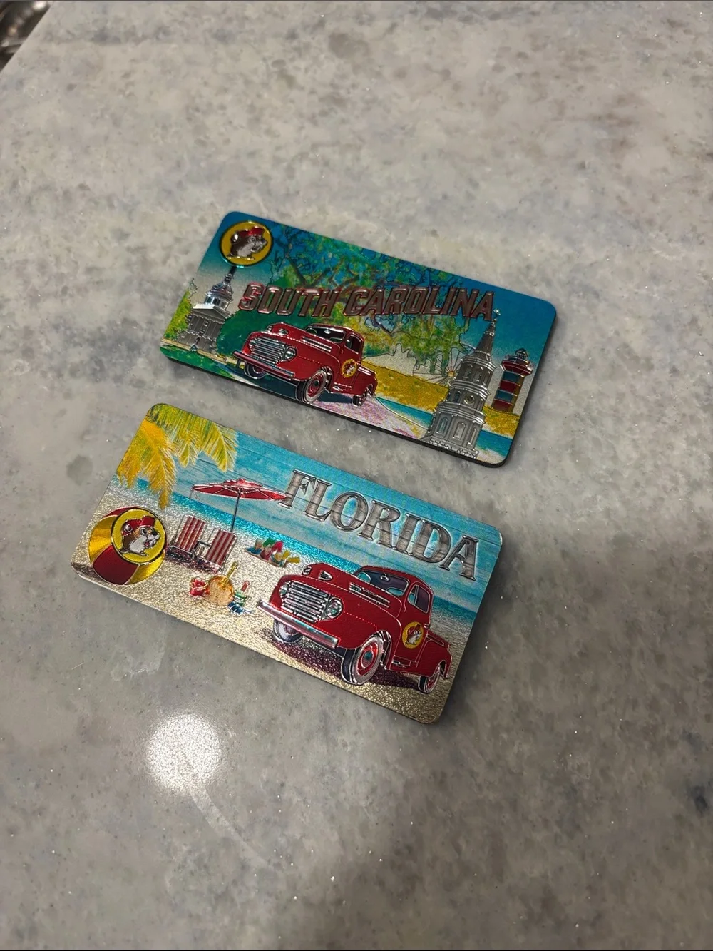 Buc-ee's Collectible License Plate Magnets